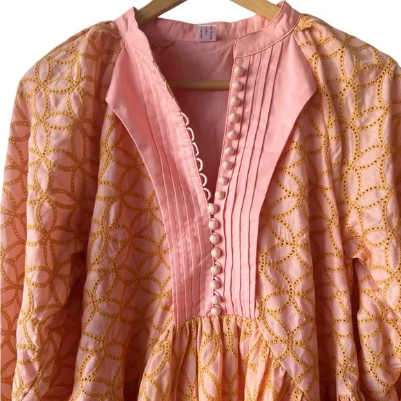 Pink & Orange Dress (S) - Picture 4 of 14